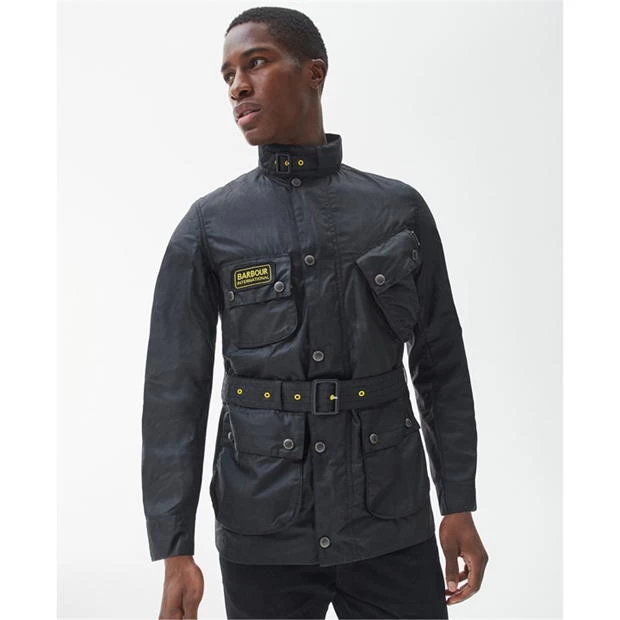 Barbour International Slim International Wax Jacket 4 Barbour International Slim International Wax Jacket - Image 2