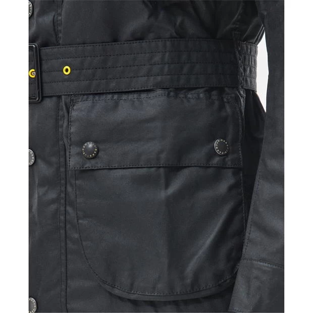 Barbour International Slim International Wax Jacket 9 Barbour International Slim International Wax Jacket - Image 7