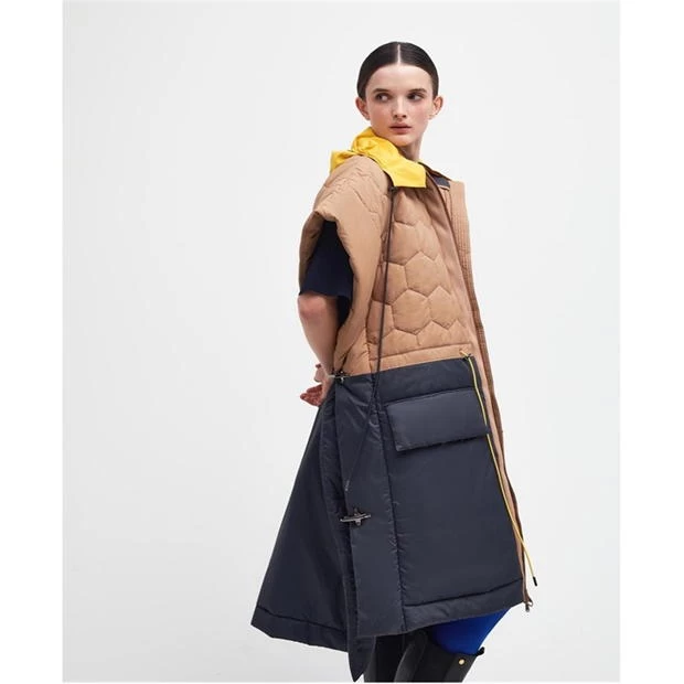 BARBOUR INTERNATIONAL X Roksanda Hester Gilet 6 BARBOUR INTERNATIONAL X Roksanda Hester Gilet - Image 4