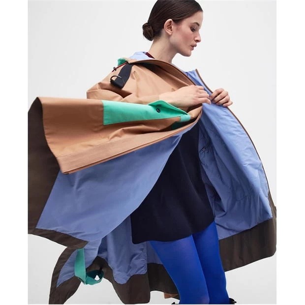 BARBOUR INTERNATIONAL X Roksanda Adriona Showerproof Cape 7 BARBOUR INTERNATIONAL X Roksanda Adriona Showerproof Cape - Image 5