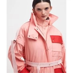 BARBOUR INTERNATIONAL X Roksanda Zora Showerproof Jacket -Fashion store 60364806 l a3