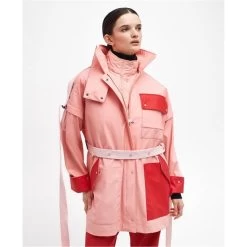 BARBOUR INTERNATIONAL X Roksanda Zora Showerproof Jacket -Fashion store 60364806 l a7