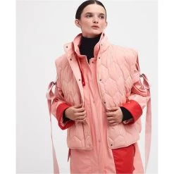 BARBOUR INTERNATIONAL X Roksanda Zora Showerproof Jacket -Fashion store 60364806 l a8