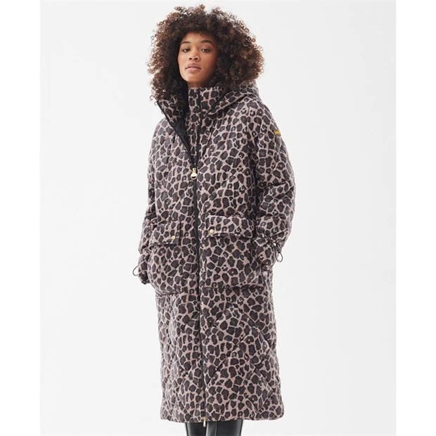 Barbour International Printed Boulevard Quilted Jacket 4 Barbour International Printed Boulevard Quilted Jacket - Image 2