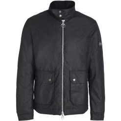 Barbour International Lutron Harrington Wax Jacket