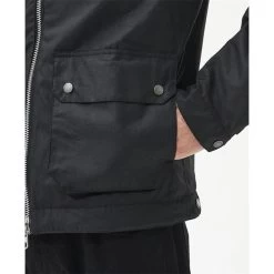 Barbour International Lutron Harrington Wax Jacket -Fashion store 62516603 l a5