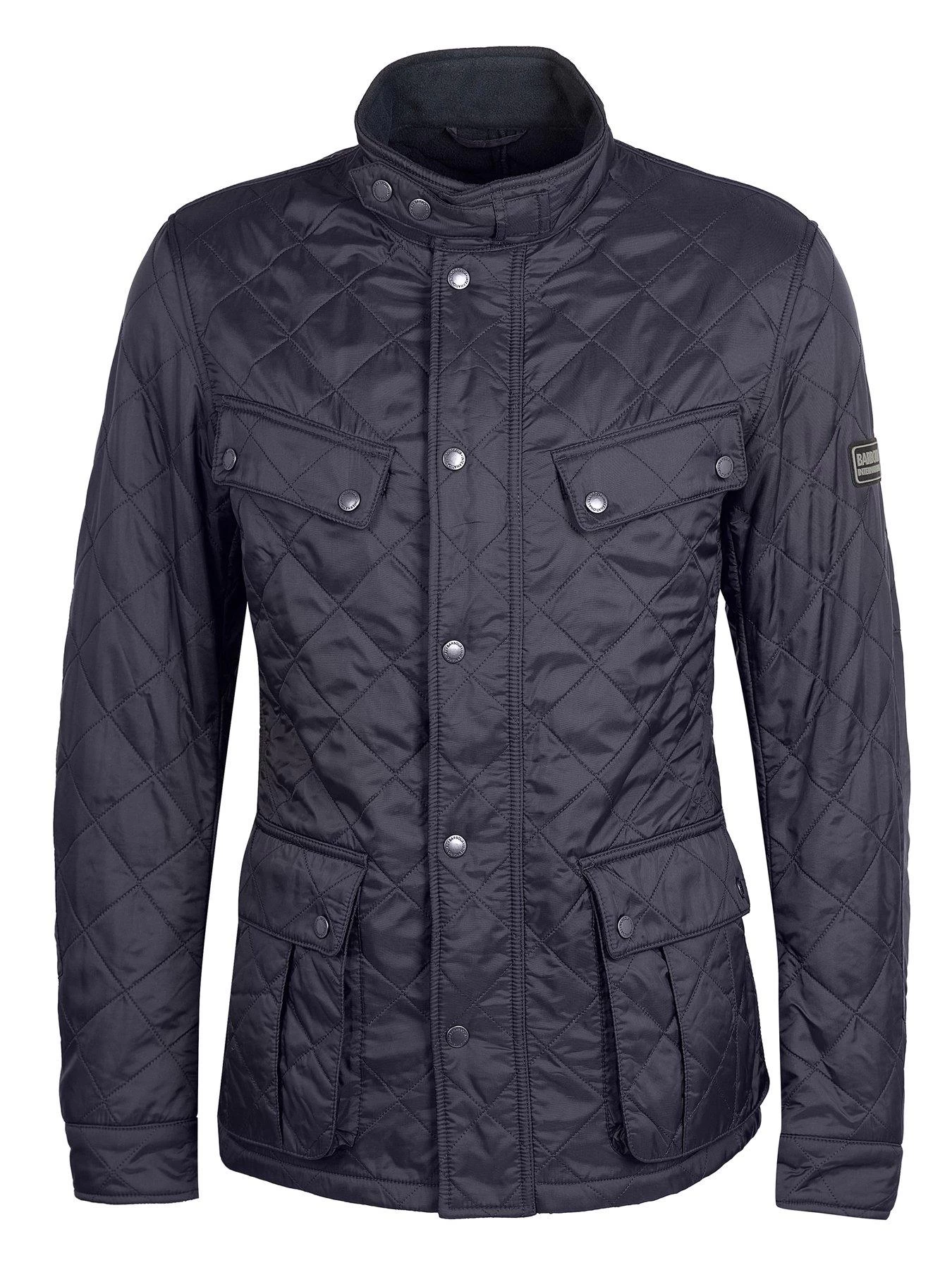 Barbour International Ariel Polarquilt Jacket - Navy 6 Barbour International Ariel Polarquilt Jacket - Navy - Image 4
