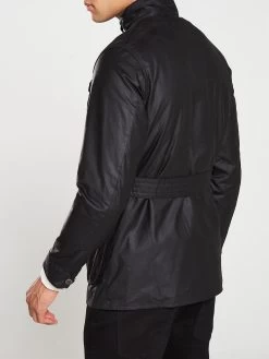 Barbour International Slim Wax Jacket - Black 7 Barbour International Slim Wax Jacket - Black -Fashion store P3MKV SQ2 0000000004 BLACK MDb