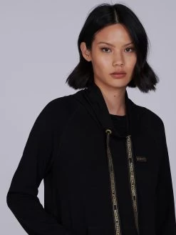 Barbour International Suspension Hooded Overlayer - Black  -Fashion store RAA7X SQ4 0000000004 BLACK MDd