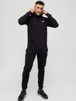 Barbour International International Overhead Hoodie - Black -Fashion store T4ECQ SQ3 0000000004 BLACK MDo