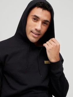 Barbour International International Overhead Hoodie - Black -Fashion store T4ECQ SQ4 0000000004 BLACK MDd