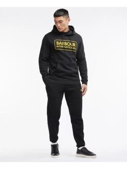 Barbour International Overhead Hoodie - Black -Fashion store TPDH3 SQ3 0000000004 BLACK MDo