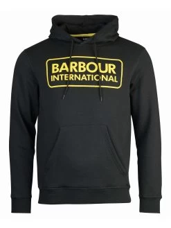 Barbour International Overhead Hoodie - Black -Fashion store TPDH3 SQ4 0000000004 BLACK MDd