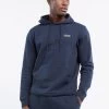 Barbour International Small Logo Overhead Hoodie - Navy -Fashion store TTQ79 SQ1 0000000048 NAVY MDf
