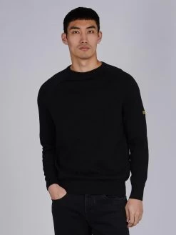 Barbour International Cotton Crew Neck Jumper