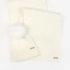 Barbour International Mallory Beanie & Scarf Gift Set -Fashion store UWJFD SQ1 0000000013 WHITE SLf