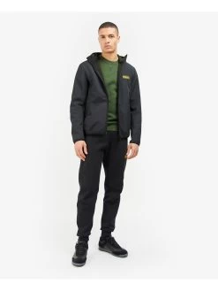 Barbour International Coldwell Softshell Hooded Jacket - Black -Fashion store V2W5V SQ3 0000000004 BLACK MDo