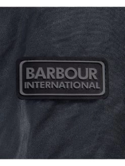 Barbour International Duke Wax Jacket - Navy -Fashion store V2W77 SQ5 0000000048 NAVY MDd1
