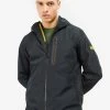 Barbour International Essential Hooded Waterproof Jacket - Black -Fashion store V2W7M SQ1 0000000004 BLACK MDf