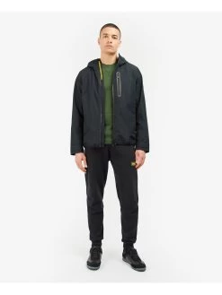 Barbour International Essential Hooded Waterproof Jacket - Black -Fashion store V2W7M SQ3 0000000004 BLACK MDo