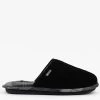 Barbour International Foley Slipper - Black -Fashion store V36RR SQ1 0000000004 BLACK SLs