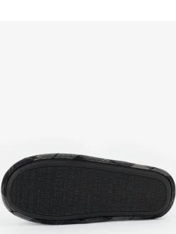 Barbour International Foley Slipper - Black -Fashion store V36RR SQ5 0000000004 BLACK SLu