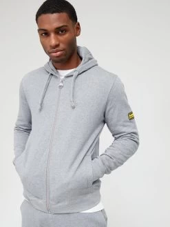 Barbour International Very Exclusive - Essentials Tracksuit - Grey -Fashion store V49PU SQ4 0000000243 ANTHRACITE MDd