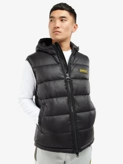 Barbour International Bobber Quilted Gilet - Black