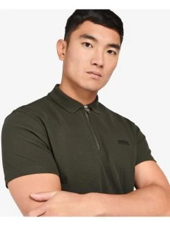 Barbour International Gauge Polo Shirt - Green -Fashion store VCAV9 SQ4 0000000047 GREEN MDd