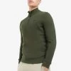 Barbour International Essential Half Zip Sweat - Green -Fashion store VCAYK SQ1 0000000047 GREEN MDf