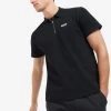 Barbour International Gauge Polo Shirt - Black -Fashion store VCB41 SQ1 0000000004 BLACK MDf