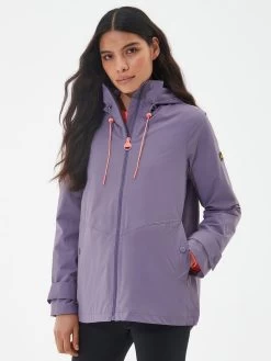 Barbour International Adlington Waterproof Jacket - Lilac