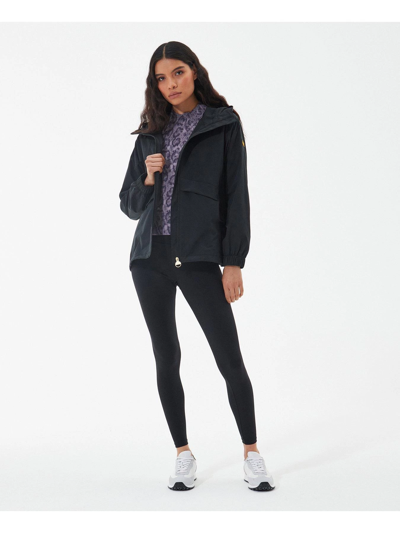 Barbour International Northolt Showerproof Jacket - Black 5 Barbour International Northolt Showerproof Jacket - Black - Image 3