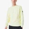 Barbour International Racer Arm Badge Sweatshirt - Yellow -Fashion store VHIKG SQ1 0000000076 YELLOW MDf