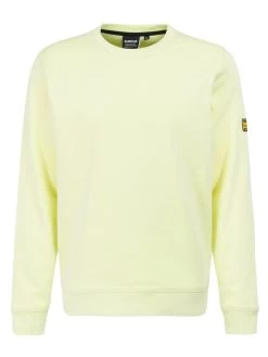 Barbour International Racer Arm Badge Sweatshirt - Yellow -Fashion store VHIKG SQ5 0000000076 YELLOW MDd1