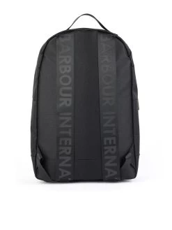 Barbour International Knockhill Backpack - Black -Fashion store VIC5S SQ3 0000000004 BLACK SLa