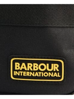 Barbour International Knockhill Washbag - Black -Fashion store VIC5U SQ4 0000000004 BLACK SLd