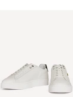 Barbour International Helm Lace Trainers - White -Fashion store VIC78 SQ4 0000000013 WHITE SLt