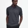 Barbour International Very Exclusive - Essential Polo Shirt - Dark Grey -Fashion store VJGHN SQ1 0000000070 DARK GREY MDf