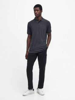 Barbour International Very Exclusive - Essential Polo Shirt - Dark Grey -Fashion store VJGHN SQ3 0000000070 DARK GREY MDo