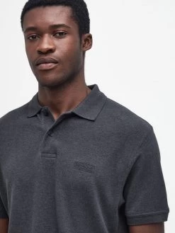 Barbour International Very Exclusive - Essential Polo Shirt - Dark Grey -Fashion store VJGHN SQ4 0000000070 DARK GREY MDd