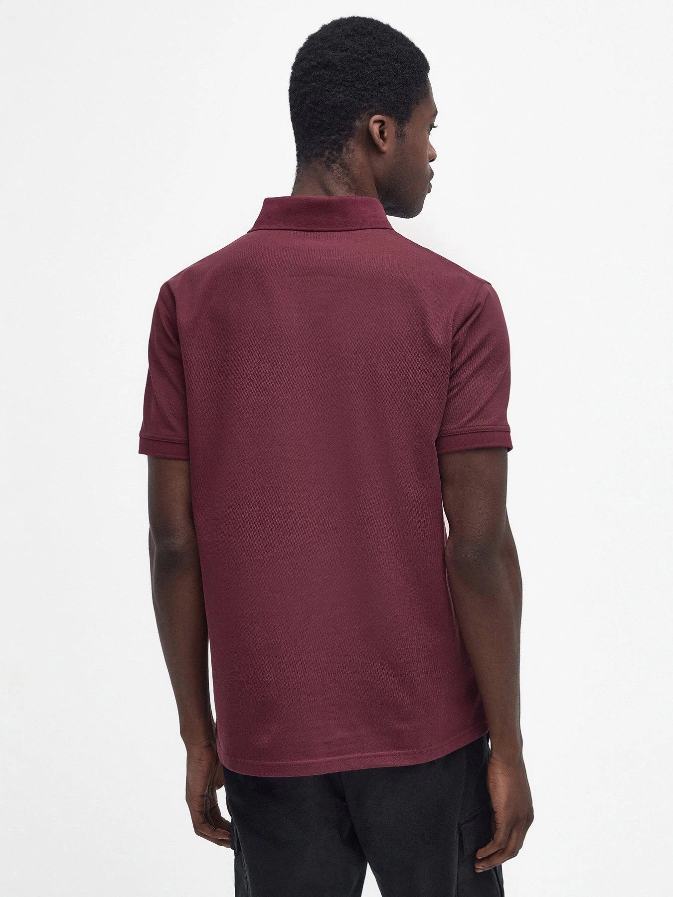 Barbour International Very Exclusive - Essential Polo Shirt - Red 4 Barbour International Very Exclusive - Essential Polo Shirt - Red - Image 2