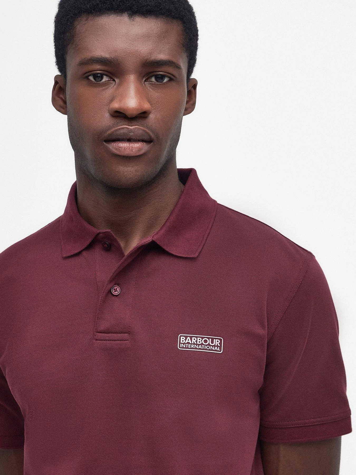 Barbour International Very Exclusive - Essential Polo Shirt - Red 6 Barbour International Very Exclusive - Essential Polo Shirt - Red - Image 4