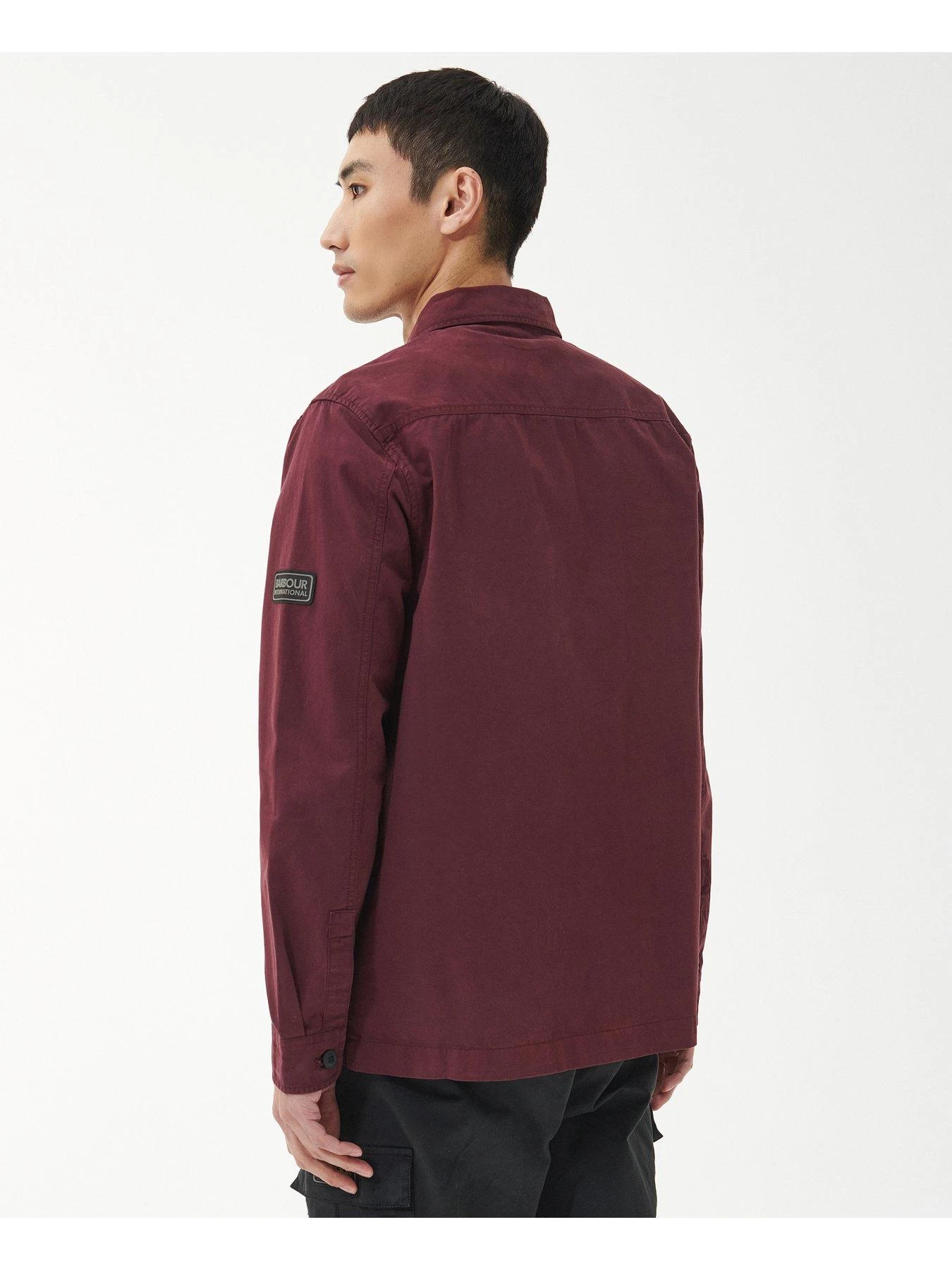 Barbour International Adey Utility Pocket Overshirt - Red 4 Barbour International Adey Utility Pocket Overshirt - Red - Image 2