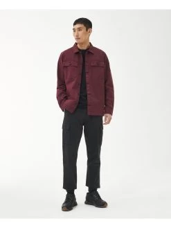Barbour International Adey Utility Pocket Overshirt - Red 9 Barbour International Adey Utility Pocket Overshirt - Red -Fashion store VJGHP SQ3 0000000017 RED MDo