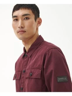 Barbour International Adey Utility Pocket Overshirt - Red 10 Barbour International Adey Utility Pocket Overshirt - Red -Fashion store VJGHP SQ4 0000000017 RED MDd