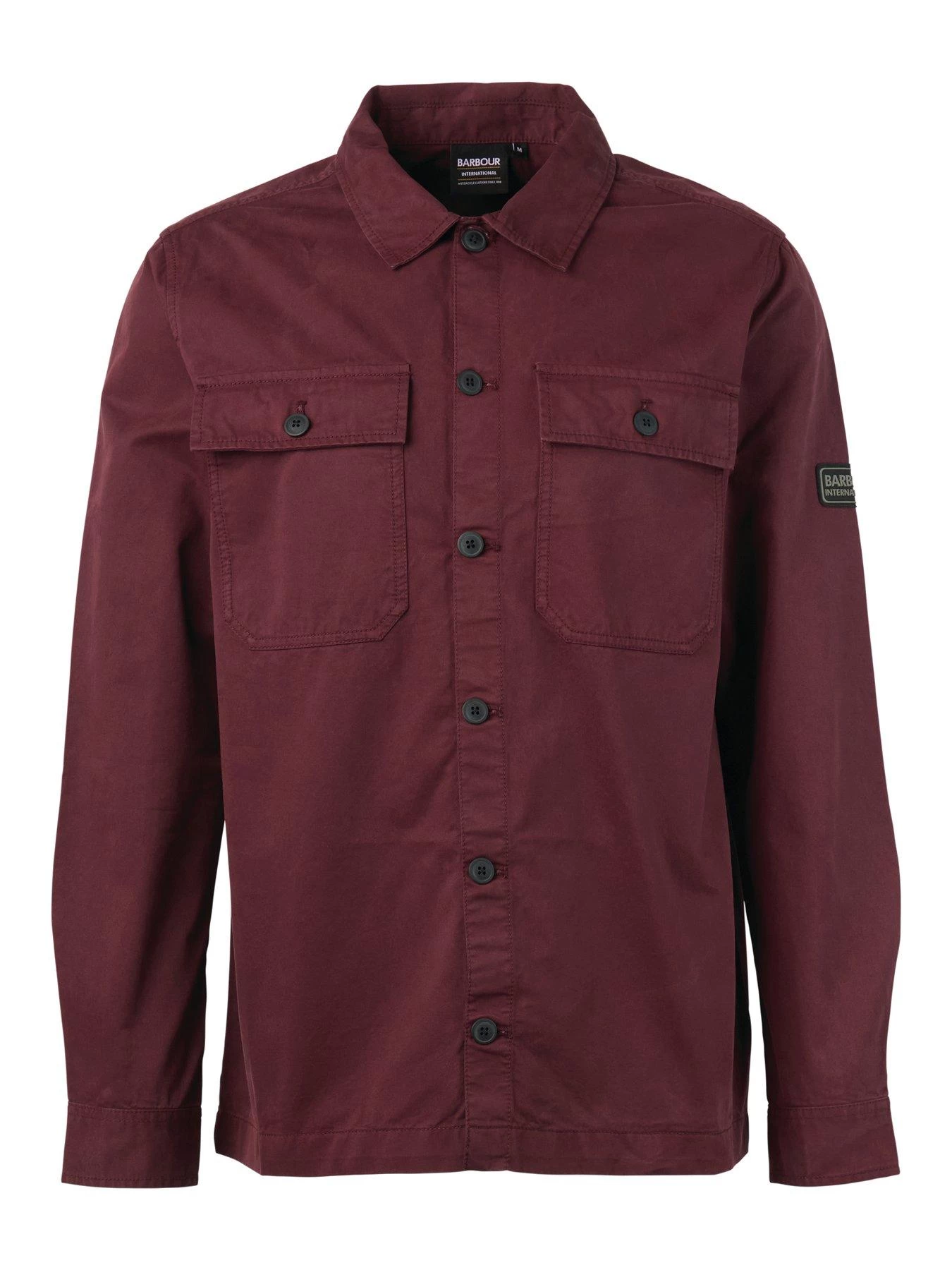 Barbour International Adey Utility Pocket Overshirt - Red 7 Barbour International Adey Utility Pocket Overshirt - Red - Image 5