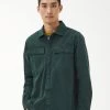 Barbour International Adey Utility Pocket Overshirt - Dark Green -Fashion store VJGHQ SQ1 0000000630 DARK GREEN MDf