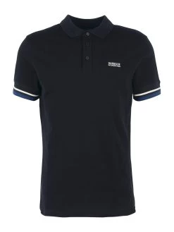 Barbour International Metropolis Polo Shirt - Black -Fashion store VJGHR SQ6 0000000004 BLACK MDd2