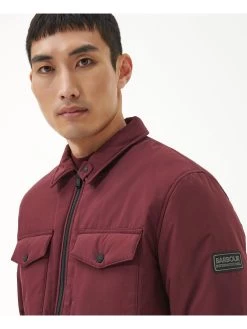 Barbour International District Chest Patch Pocket Jacket - Red -Fashion store VJGIE SQ4 0000000017 RED MDd